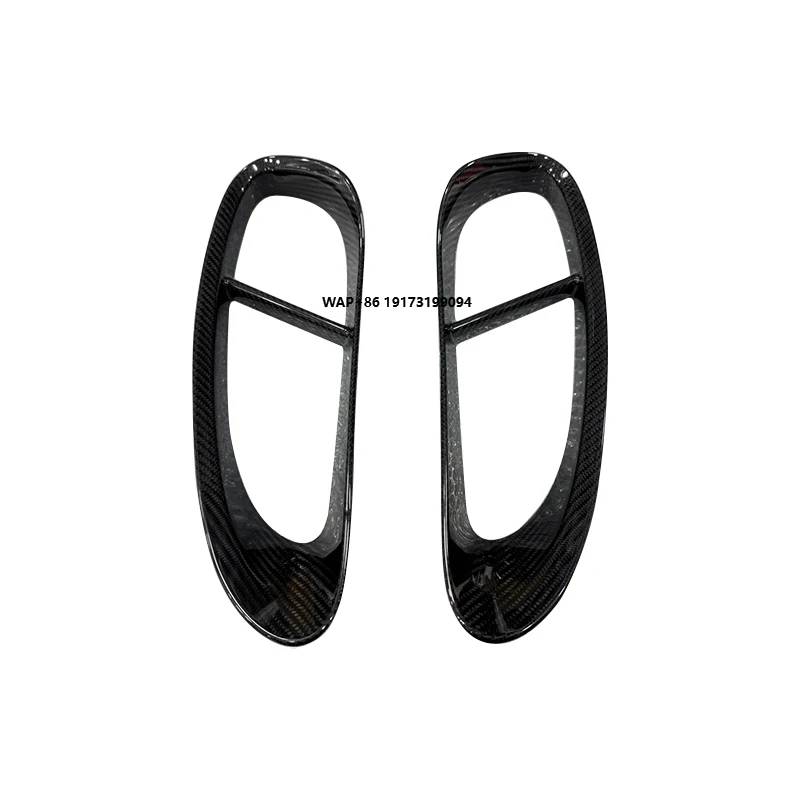 

Вентиляционные отверстия для боковых крыльев из карбона для 981 Boxster 2013-2015, настоящие карбоновые вентиляционные отверстия для боковых крыльев