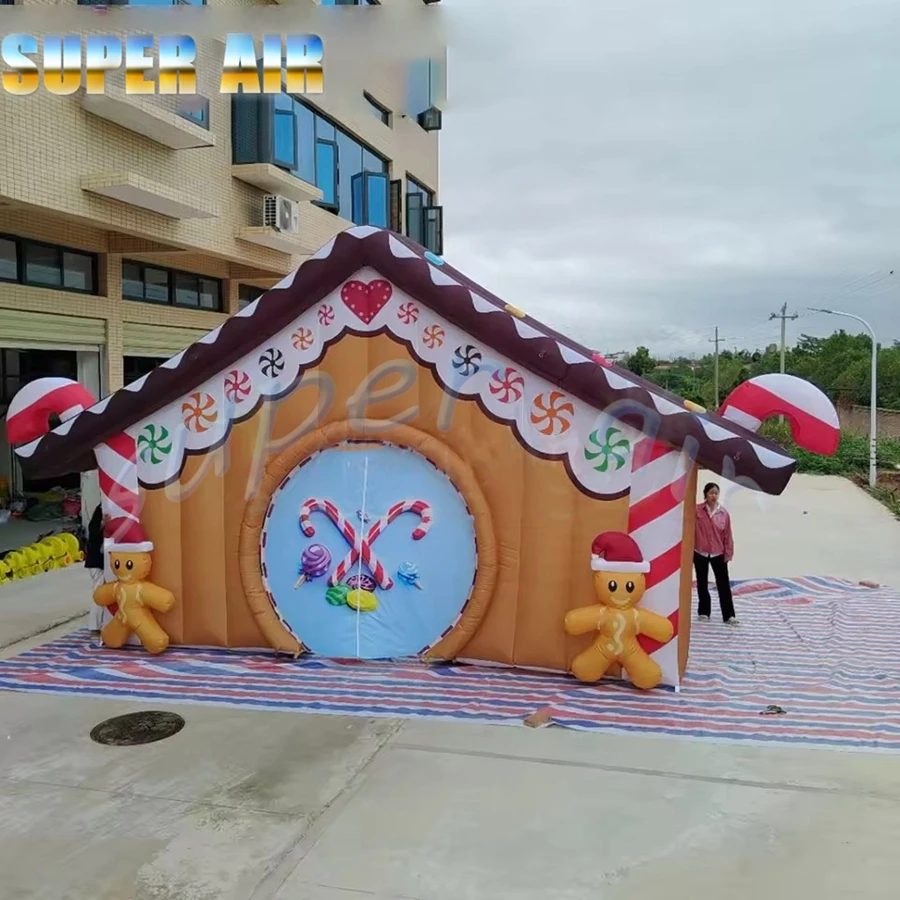 中国製カスタムデザインの膨張式クリスマスフェスティバル装飾、膨張式クリスマスウォール