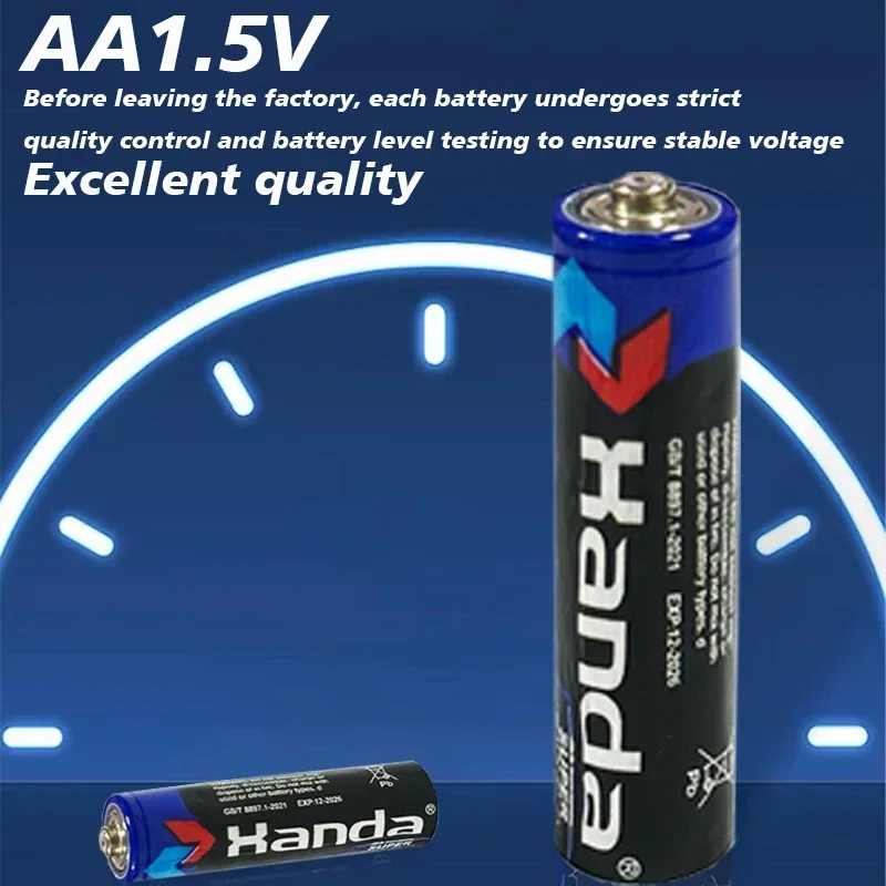 AA 1.5V9600mah المتاح الكربون الزنك المنغنيز بطارية جافة للألعاب الصغيرة التحكم عن بعد ساعة مصباح ليد العلامة التجارية الجديدة pilas aaa