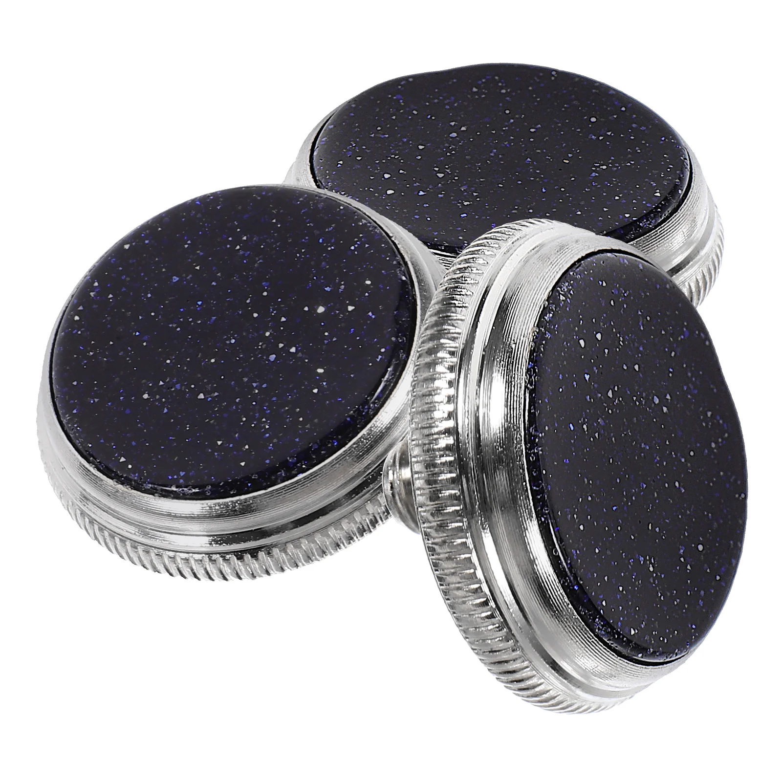

3pcs Piston Blue Sandstone Durable Trumpet Buckle Musical Instrument Musical Instrument Buckle Repair Suitable for Replacement