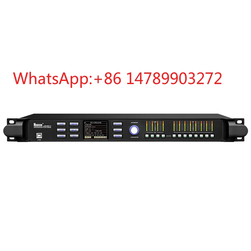 DP448 4In8Out High Precision DSP Audio Processor for Large Stage Line Array Speaker System