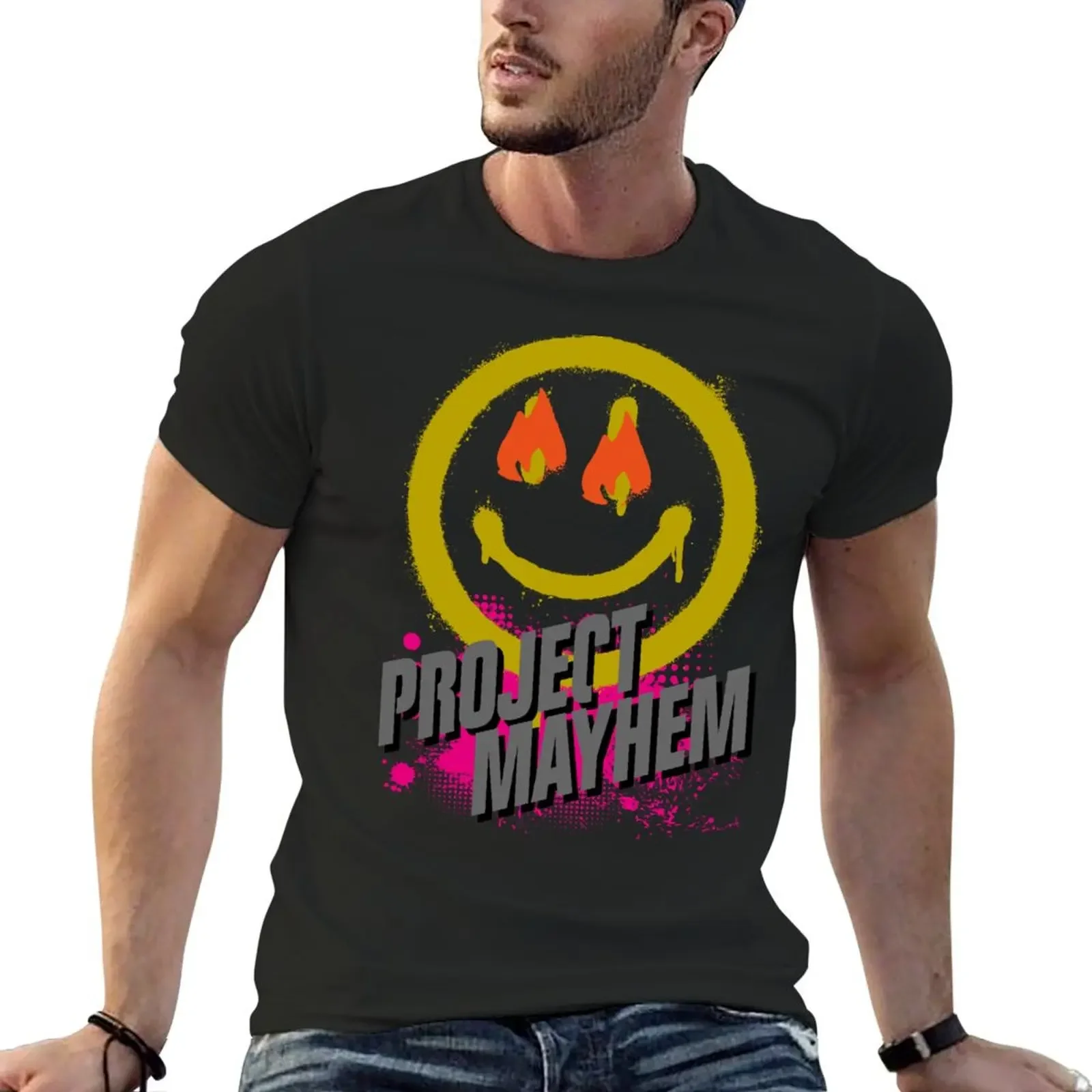 

Project Mayhem T-Shirt custom shirt plus size tops T-shirt men