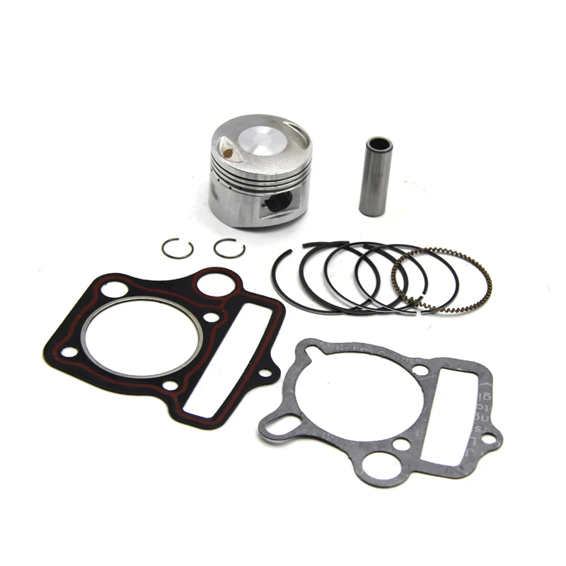 Lifan 125cc engine parts dirt bike pit bike Piston-Kit-Rings-Pin-Cylinder-Gasket-52-4MM-14MM-LF125