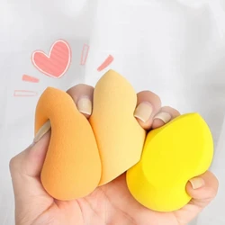 Éponge bouffante de maquillage pour femmes, mélangeur de maquillage, coussin de poudre de fond de teint, outil d'oeuf de beauté, accessoires de maquillage, 1 pièce, 3 pièces
