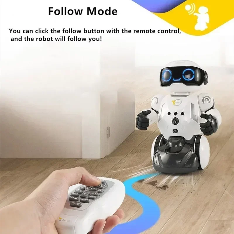 Intelligente RC-Fernbedienung, Programmierung, Kehren, saubere Roboter, Singen, Tanzen, Gestenerkennung, Folgenmodus, Früherziehungsspielzeug