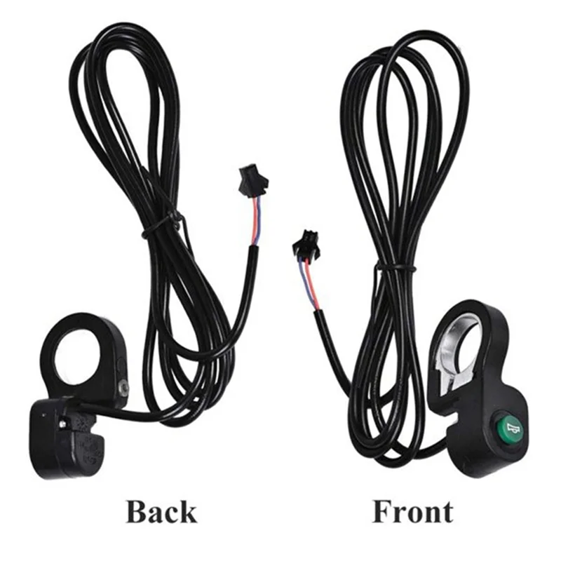 SYDS Electric Bicycle Horn Switch Button Scooter Horn Signal Switch Replacement Parts Button Cable Length: About 150Cm