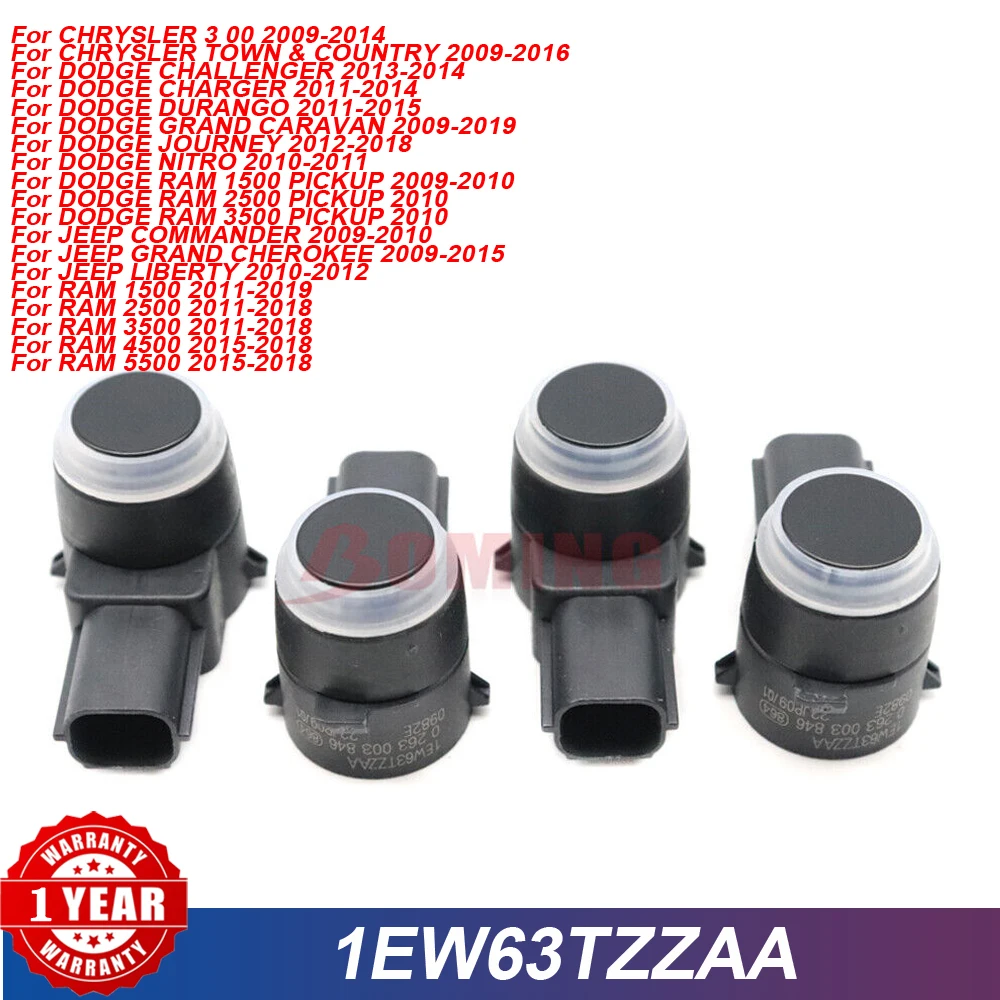 

Автомобильный датчик парковки PDC 1EW63TZZAA для Jeep Grand Cherokee Commander Dodge Ram Journey Durango Chrysler 300 Fiat Freemont