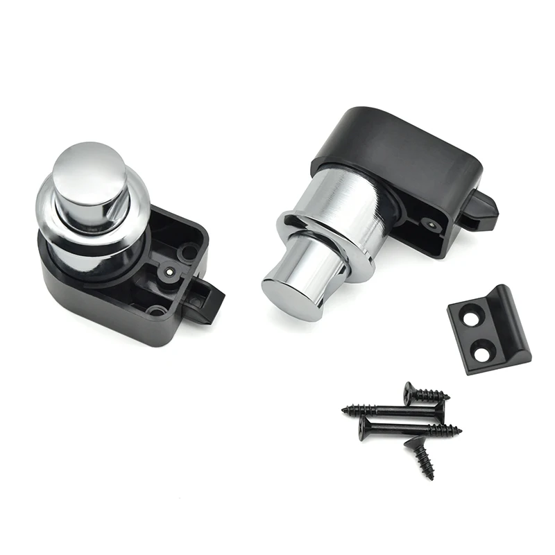 Drawer Cupboard Cabinet Door Lock RV caravan cabinet motorhome boat push latch knob lock Push Lock Latch Knob