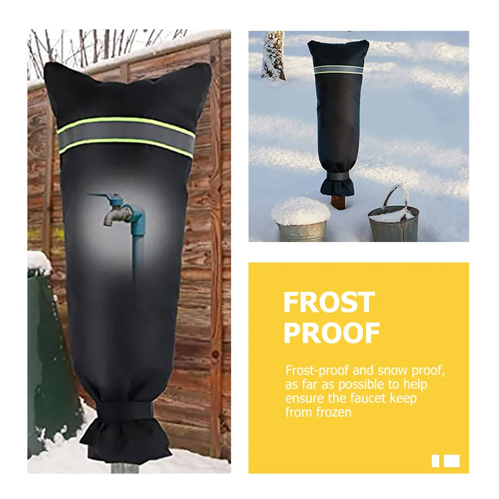 Faucet Cover Outdoor Covers for Winter Protection Tap Anti-Freeze Protector Anti-Frost