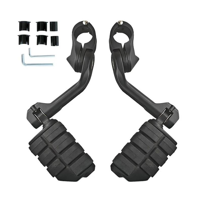 

CNC Aluminum Foot Peg Support Bracket Assembly Modified Accessories Fit for Harley