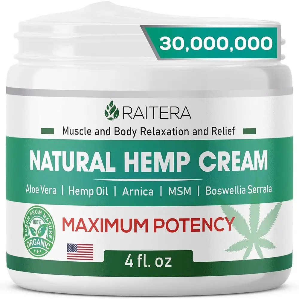 

Hemp Cream or Relie Maximum Strength 8oz