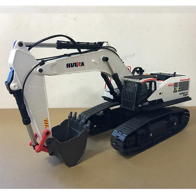 22 Channel Joint Metal Rc Excavator 1/14 Electric Heavy Duty Remote Control Excavator Adult Toy Car Gift Huina 1594/1592