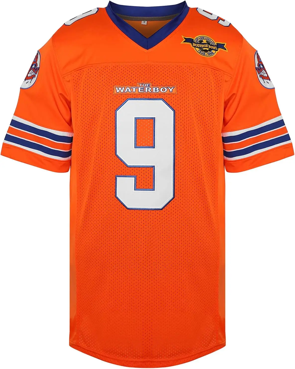 2024 Dzieci i dorośli Piłka nożna z nadrukiem 3D Bobby Boucher 9 Water Boy Sandler 50th Anniversary Commemorative Movie Jersey