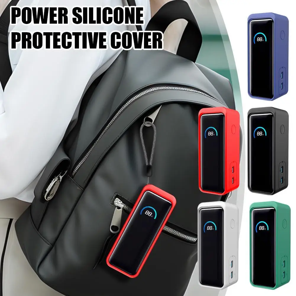 For Anker Prime Mobile Power Bank (9600mAH 65W) Power Accessories Anti Drop Silicone Protective Case