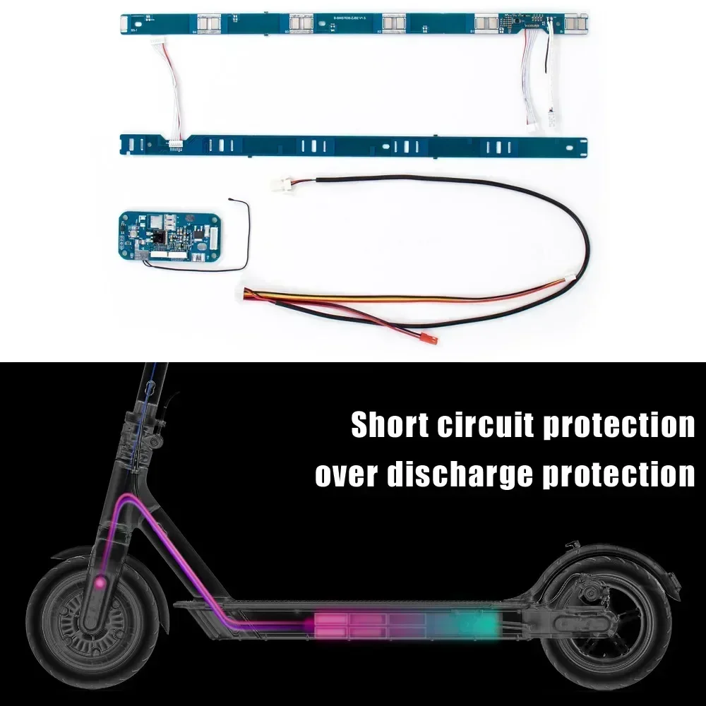لوحة حماية وحدة التحكم في البطارية BMS مجموعات بطاقات الدائرة لقطع غيار ملحقات السكوتر الكهربائي Xiaomi M365 Pro