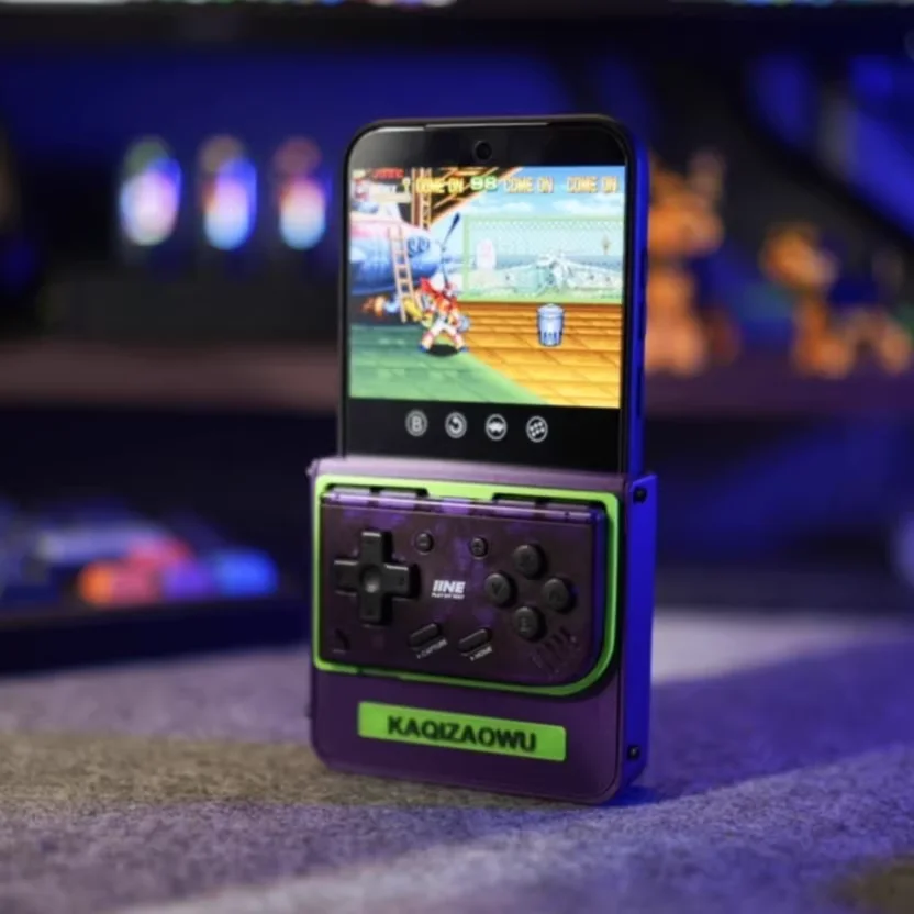 3D-geprinte DIY snap-on handvat shell arcade/FC/GBARA simulator voor iine mini handvat oplossing