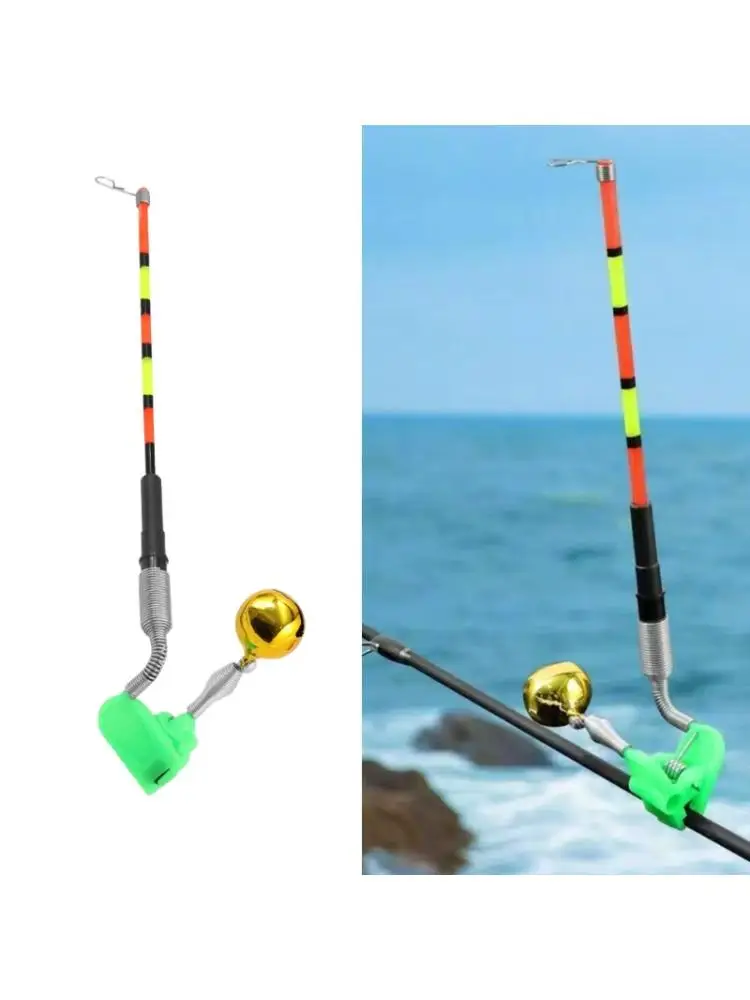 Éclairage à pêche Éclairage bâtons alarme alarme pêche avec clip durable