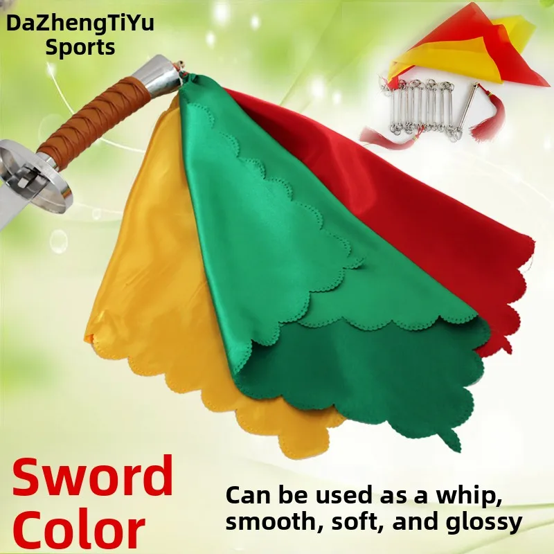 Large Chunky Tai Chi Sword Simulated Silk Martial Arts Sword  Martial Arts Robe Nine Section Whip  Rope Dart ...