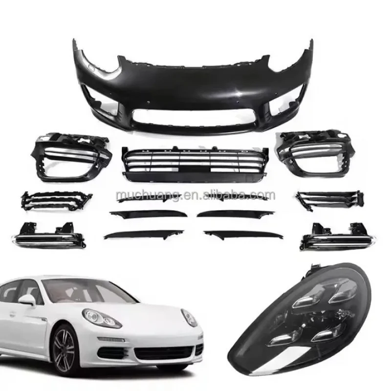 

Bestselling 2014-2016 Pana-Mera 970.2 Tur-Bo Style Body Kit Front Bumper & Rear Diffuser Upgrade With PP Material
