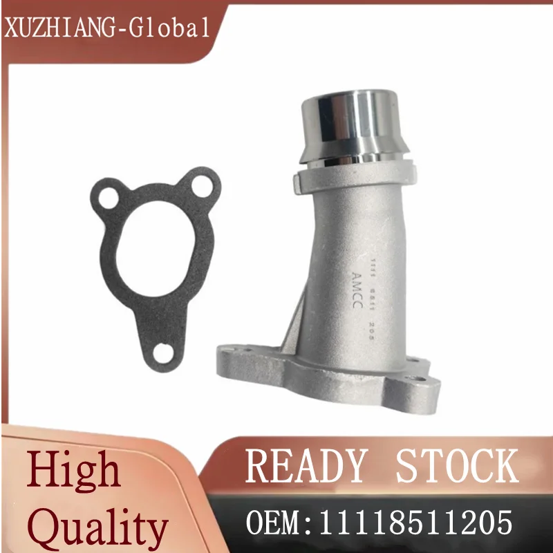 Brand New Engine Aluminium Connector Pipe With Gasket 11118511205 For BMW B38 B48 F35 F20 G38 G12 G01 G15 G20