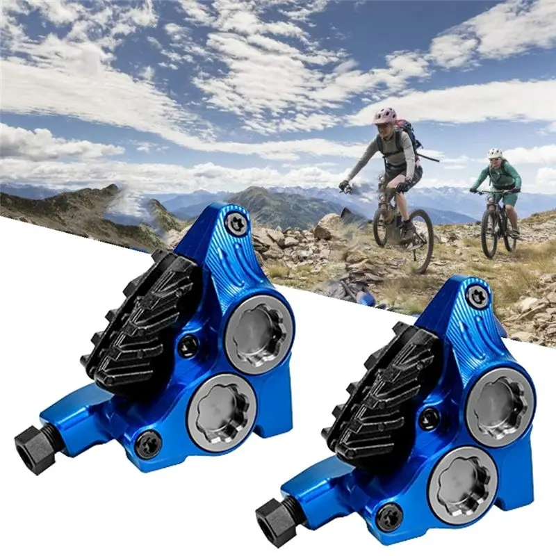 ZRACE XG4 Flat Mount 4 Pistons Bremssattel mit ICE-TECH Belägen, CNC-gefräst, leicht, für BMX-Rennräder und Rennräder – Detail 5