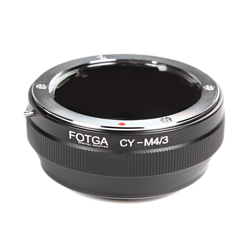 FOTGA Adapter Ring CY-M4/3 Suitable for Contax to Panasonic Olympus Micro-M4/3 Camera Lens Single Adapter Ring