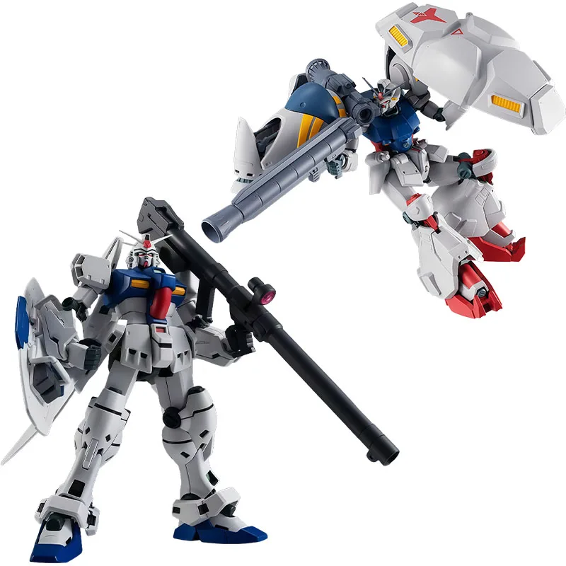 반다이 정품 로봇 애니메이션 피규어 RX-78GP02A 건담 프로토타입 유닛2&RX-78GP03S 건담 프로토타입 유닛3 액션 피규어 장난감 소년용