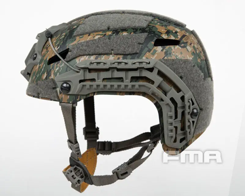 FMA Tactical Cayman Bump Helmet Black 9