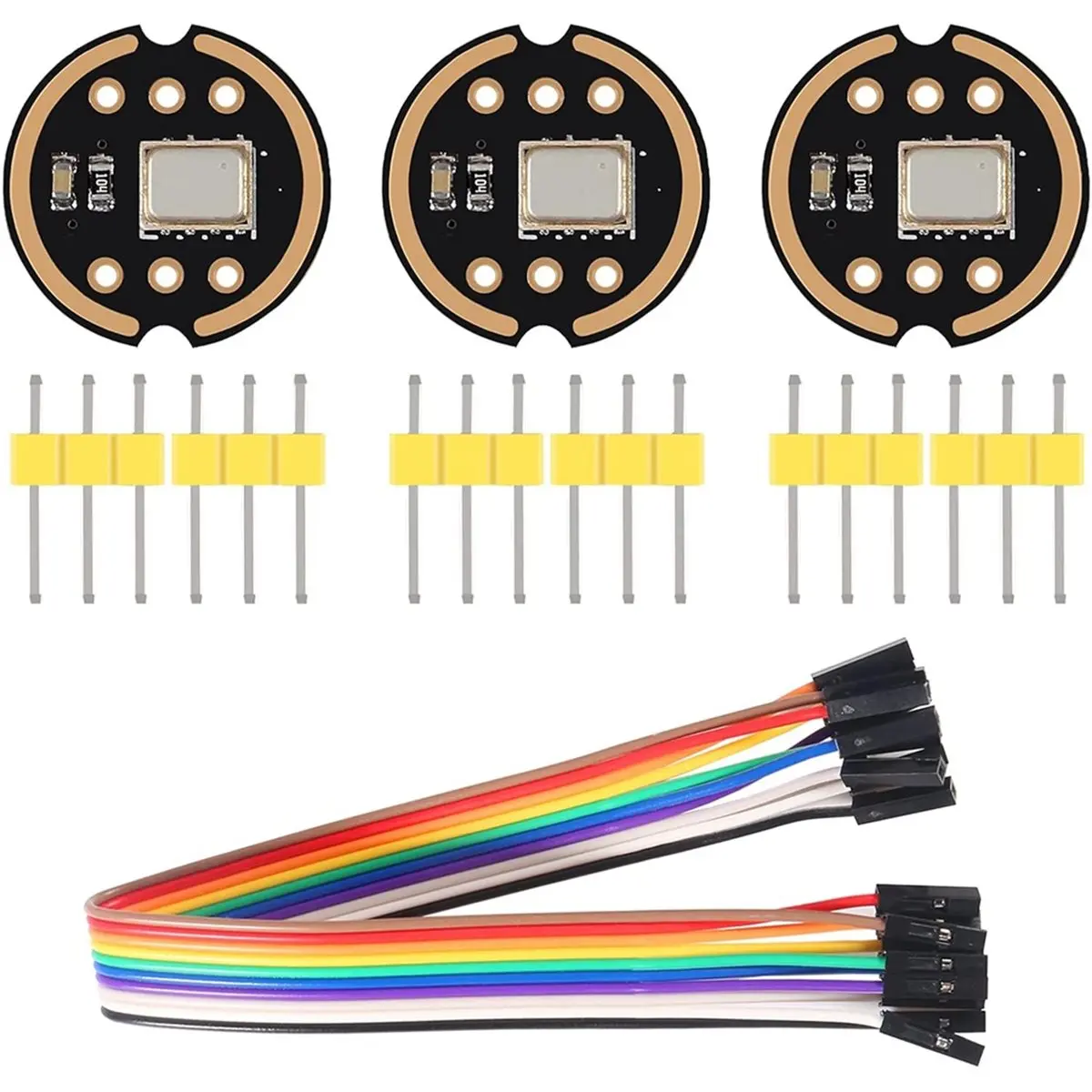A85P 3PCS INMP441 Omnidirectional Microphone Module I2S Interface MEMS with 10pins Cable Female to Female for