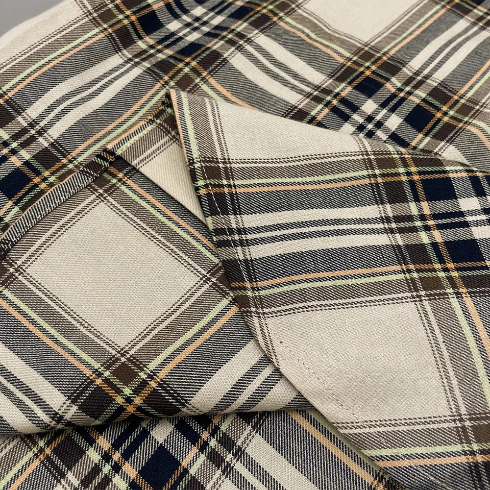 بلوزات نسائية منقوشة من القطن 100% بربطة خصر بسيطة وأنيقة للركاب قميص غير رسمي لخريف وشتاء 2025 وصل حديثًا Y2K #5