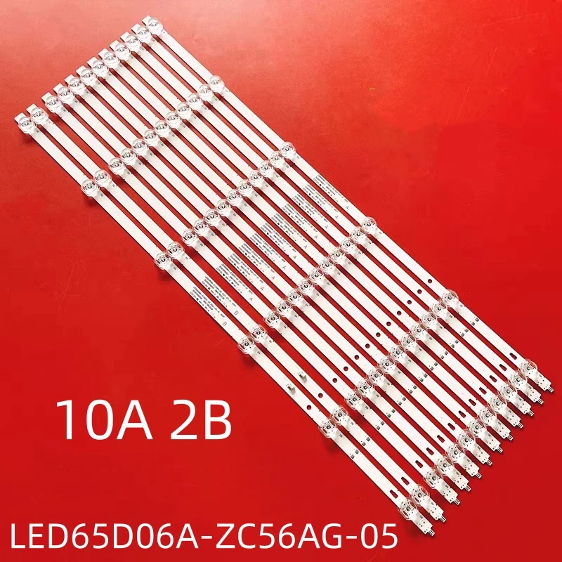 Zestaw listwy oświetleniowej LED 6LED dla JVC LT-65CA890 MI L65M5-EA LED65D06A ZC56AG 08 30365006013 LED65D06B RCA RTU6549 RTRQ6522-US