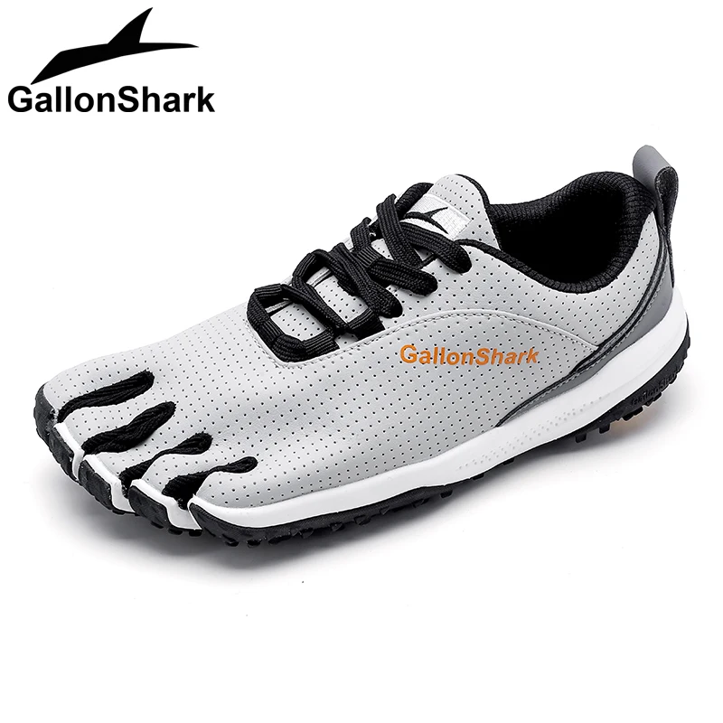 Five-Finger Shoes, Faux Leather Mesh, Barefoot Shoes for Marathon Training, Trail Runs & Gym Workouts