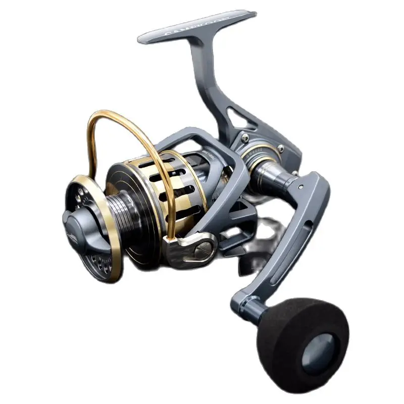 

CAMEKOON GW6000 Marlin Tuna Deep Sea Fishing 30KG Drag Spinning Jigging Fishing Coil Saltwater Proof Boat Trolling Fishing Reel