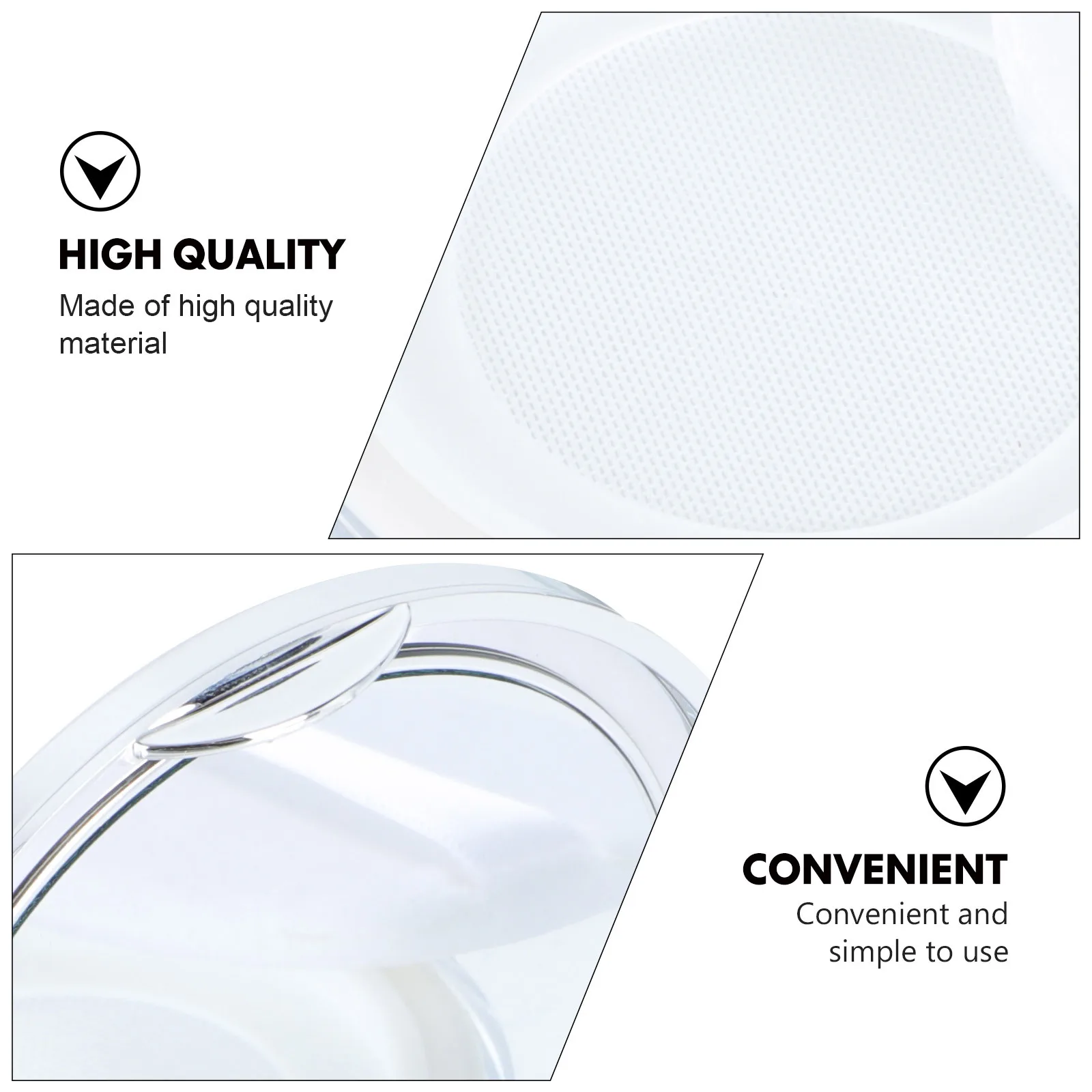 

2Pcs Empty Loose Powder Boxes Lightweight Compact Powder Containers Mesh Design for Easy Use Travel Office Daily Makeup