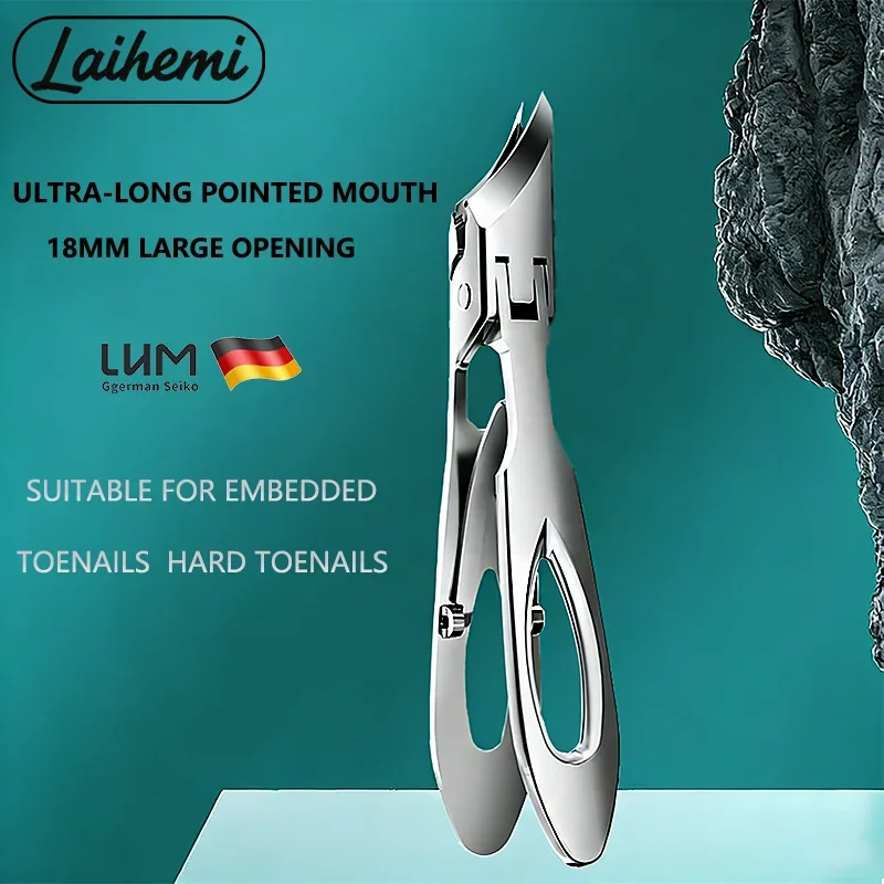 

Large-opening toenail scissors, ergonomic design, suitable for embedded toenails and hard toenails