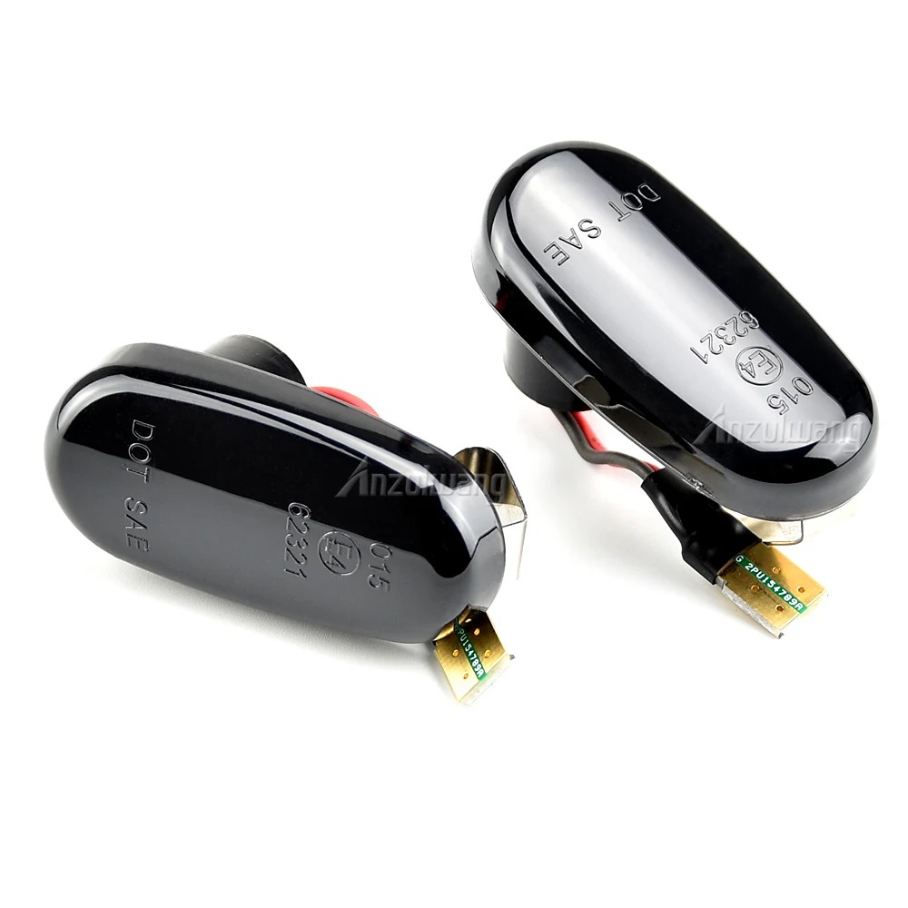 Error Free Dynamic LED Side Marker Lights Arrow Turn Signal Flashing Blinker Lamp 2Pcs For Alfa Romeo 147 (937) MiTo (955)