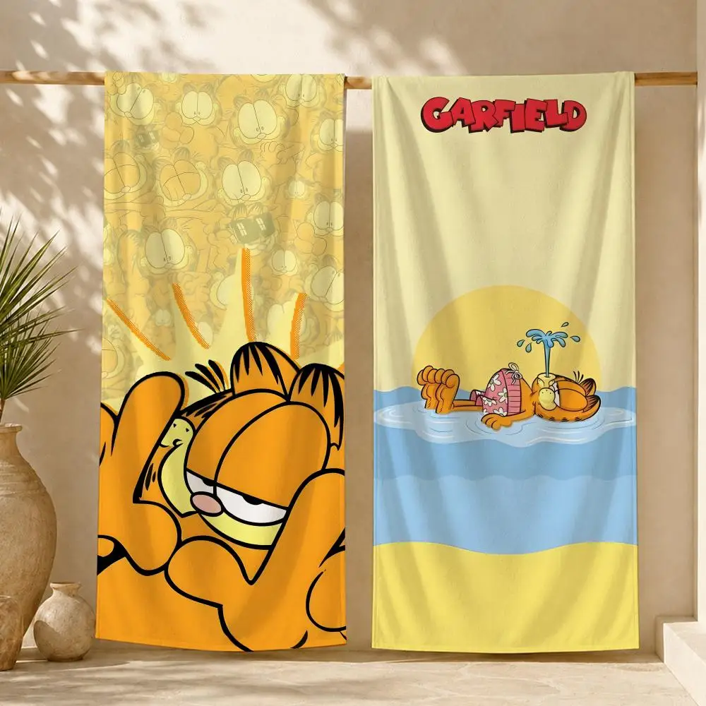 G-garfieldss Towel ultra-fine fiber quick drying absorbent towel, beach swimming vacation beach towel