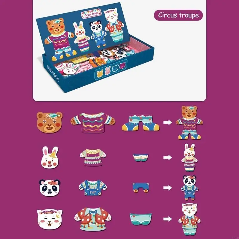 F62D phù hợp với hình dạng ghép hình trẻ đào tạo bộ não Trò chơi động Đồ chơi giáo dục