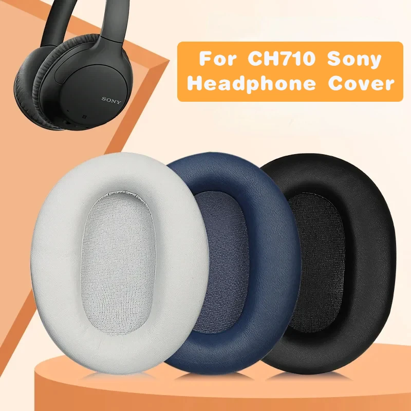 

2PCS Ear Pads For SONY WH-CH710N Headphone Replacement For SONY WH-CH720N Ear Pad Cushion Cups Cover Earpads Repair Parts 2024