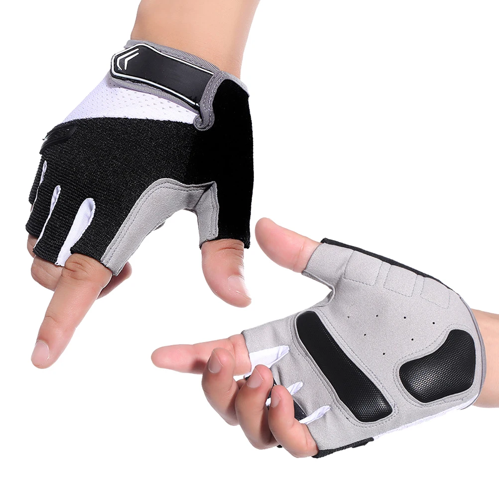 

Cycling Gloves Elastic Fabric for Bike Motorcycle Sports Exercise Leisure Activities Fingerless Gloves Men Women