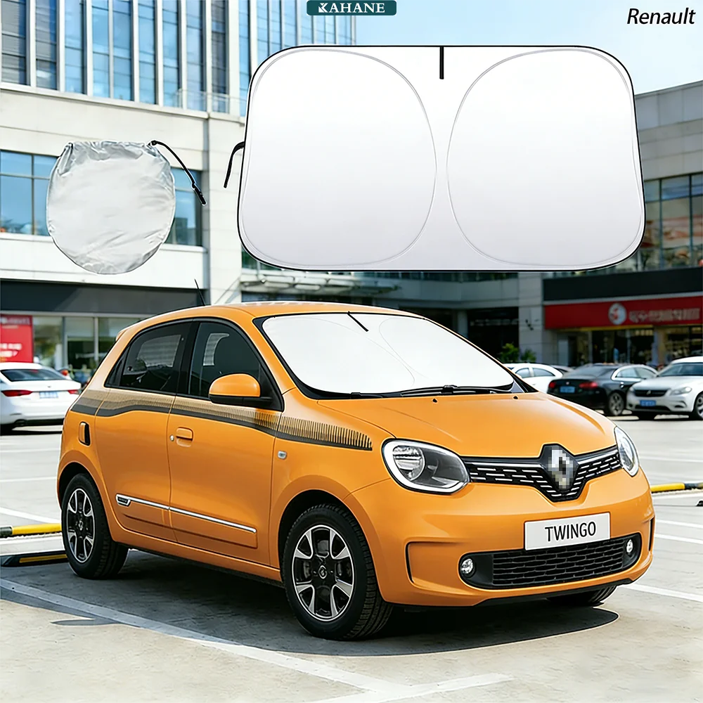 

Windshield Sun Shade For Renault Twingo 1 2 3 2013-2022 Foldable Sunshade Sun Visor Protector Blocks UV Rays