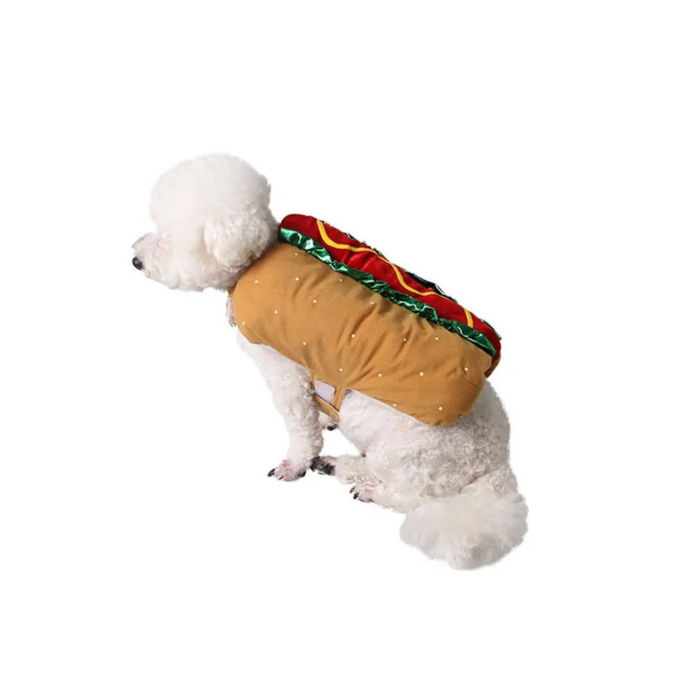 

1pc Pet Festival Costume Warm Dog Cat Clothing Christmas Party Decorative Costume for Pets Cosplay Halloween Outfit Warm Pet