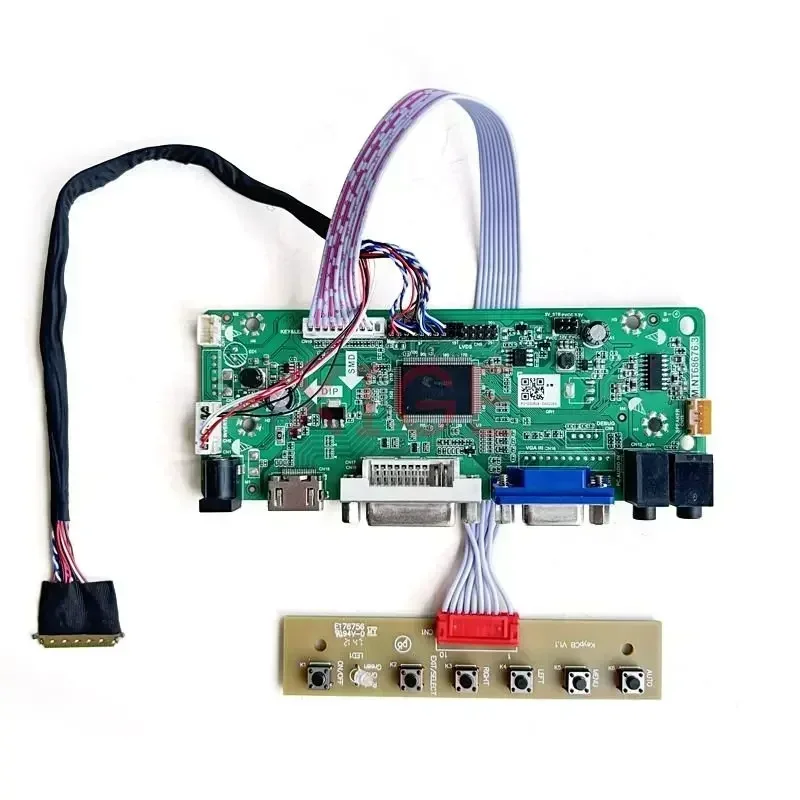 Controller Driver Board Voor N156BGE-L11/L21/L31/La1/Lb1 Diy Kit 15.6 "Dvi Vga Lvds 40 Pin Hdmi-Compatibele Laptop Matrix 1366X768