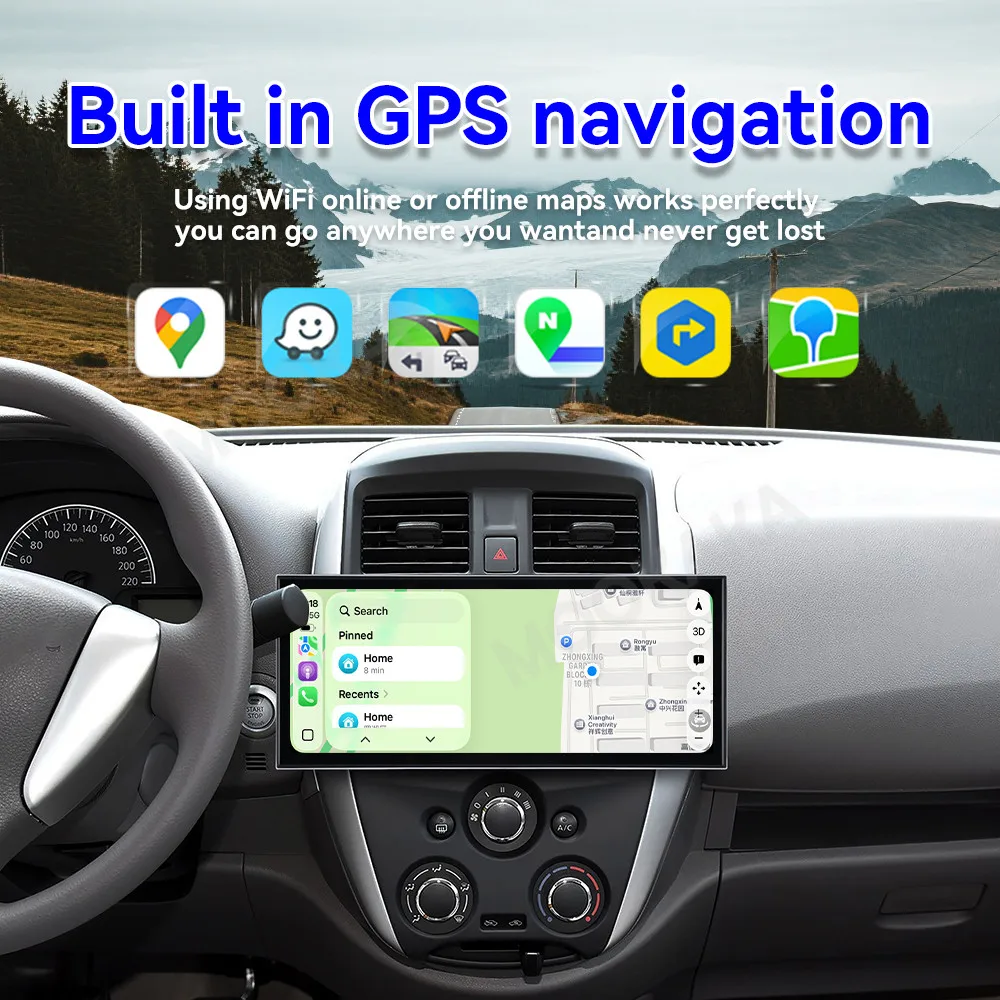 Android 15 Radio 15.8 INCH For Nissan VERSA SEDAN 2014~2016 Carplay Multimedia Player Navigation Car Stereo Receiver Head Unit
