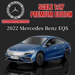 Maisto 1:24 2022 Mercedes EQS Replica Authnetic Car Model Scale Audi BMW VW Miniature Toy - Perfect Gift for Car Enthusiasts