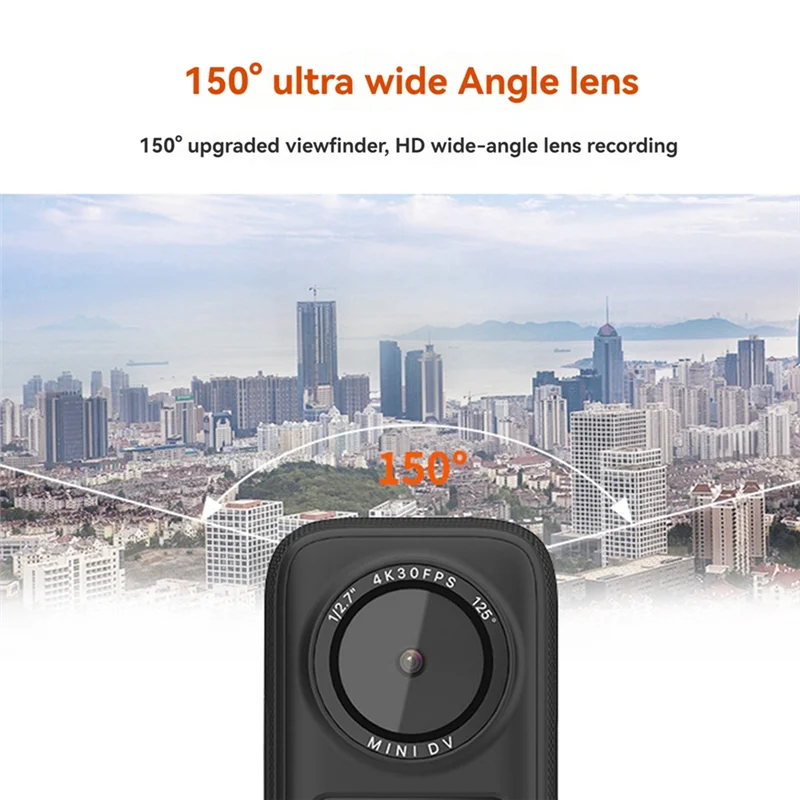 Электронная спортивная камера ночного видения 4K HD Wi-Fi с сенсорным экраном, водонепроницаемая трансграничная спортивная камера с защитой от сотрясений и аксессуарами