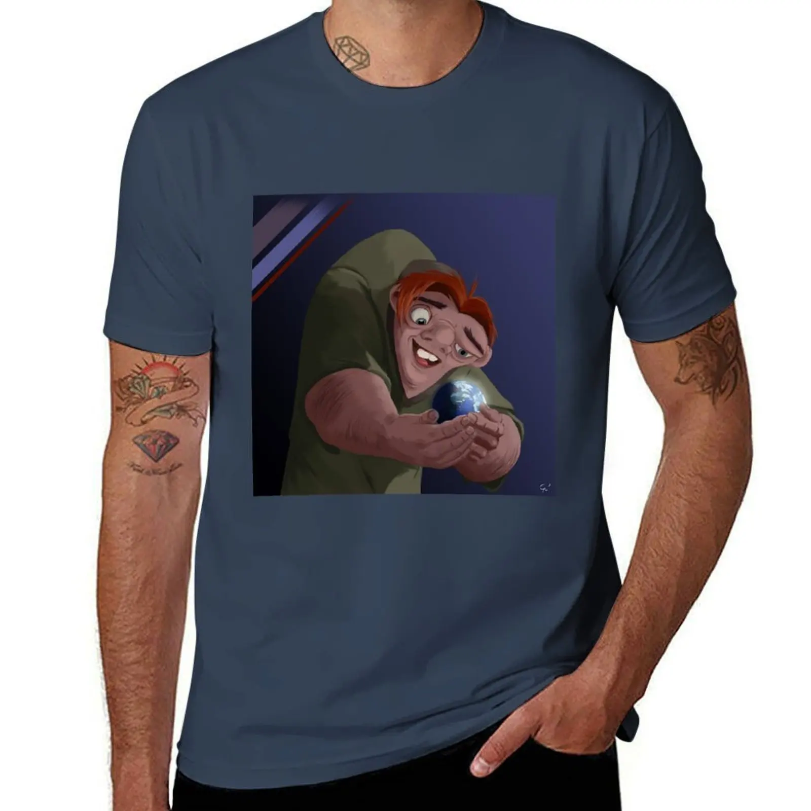 

Quasimodo T-Shirt Simple Trendy Casual T-Shirt