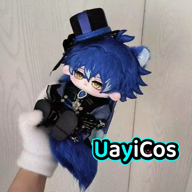 

20 см Genshin Impact Kyryll Chudomirovich Flins, мягкие плюшевые куклы, одежда, мягкая подушка, аниме-украшения, игровая игрушка, детская игрушка Gi