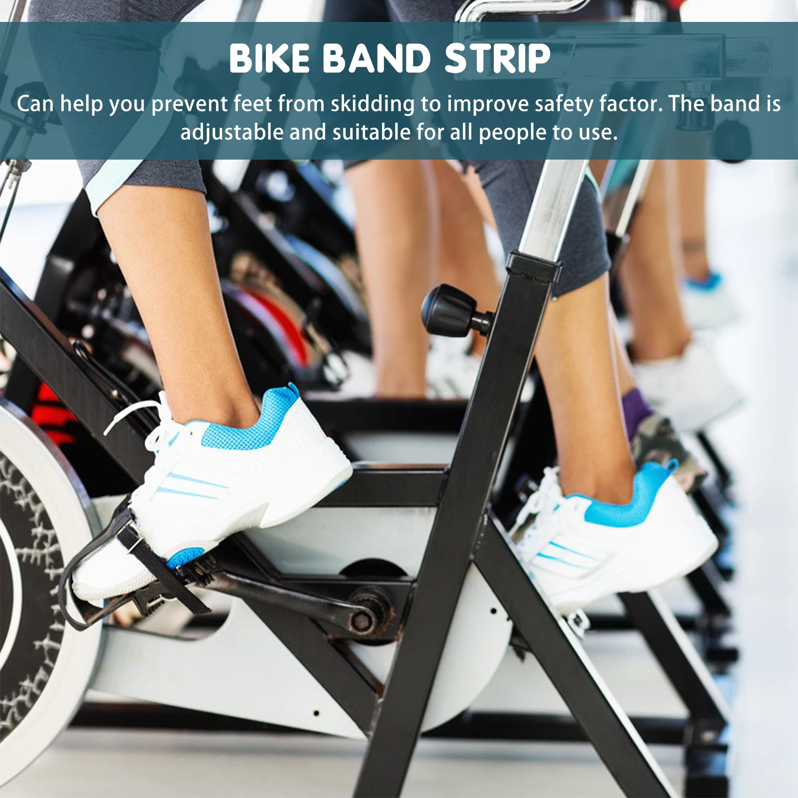 

Plastic Pedal Strap Bike Black Toe Clips Adjustable Durable Lightweight Cycling Shoes Casing Holder Dog Mouth Lace Accessories