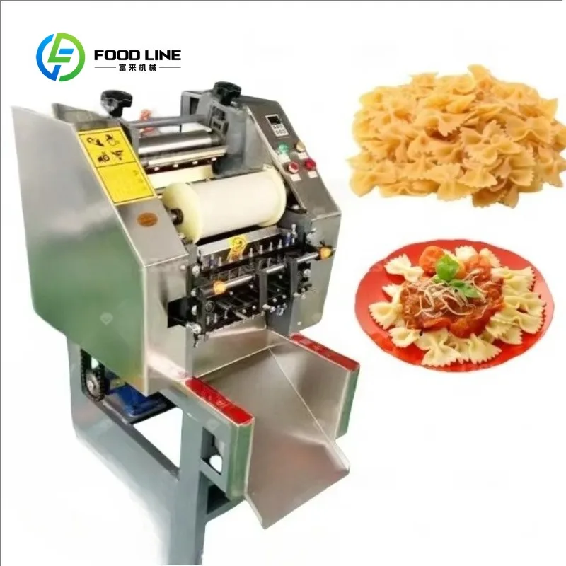 Lasagna Making Machine Butterfly Noodles Making Machine Multi-function Italian Vegetable Butterflies Pasta Maker